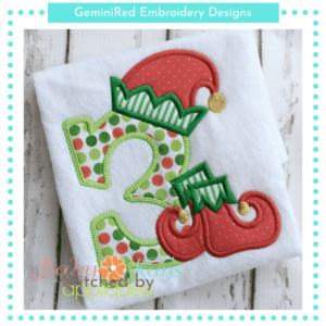 Elf Numbers {Four Sizes}