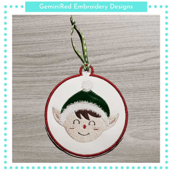 Elf Ornament {4x4}