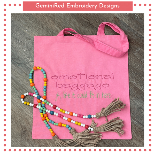 Emotional Baggage {Four Sizes}