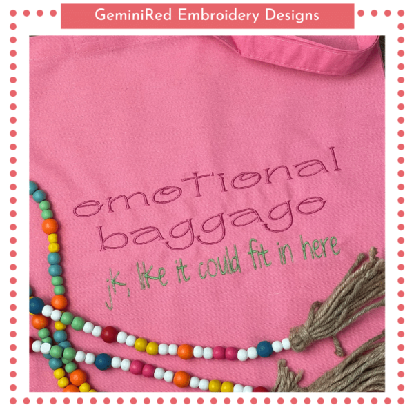 Emotional Baggage {Four Sizes} - Image 2