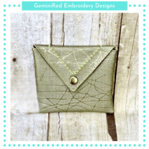 Envelope Snap Pouch {Three Sizes}