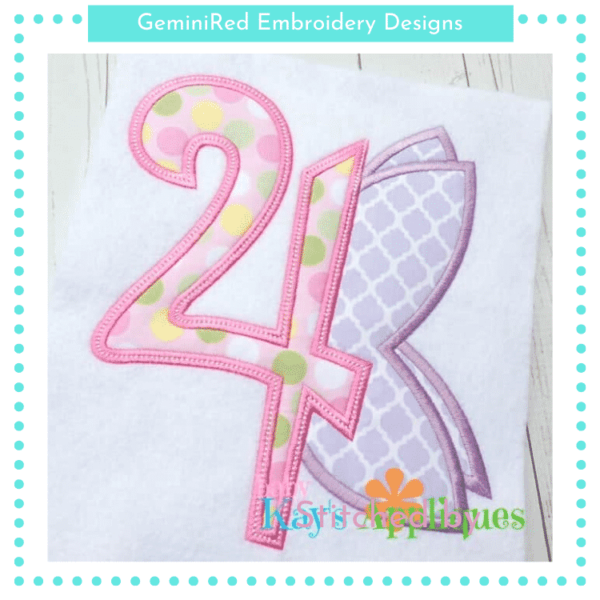 Fairy Wings Numbers {Four Sizes} - Image 2