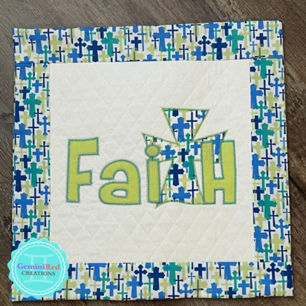 Faith Cross Appliqué {Four Sizes} - Image 2