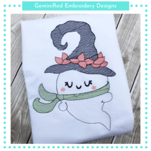 Fall Ghost Sketch {Four Sizes}