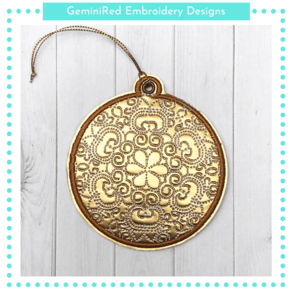 Fancy Ornament {5x7}
