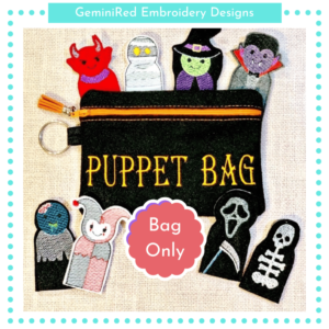 Finger Puppet Bag {Three Sizes}