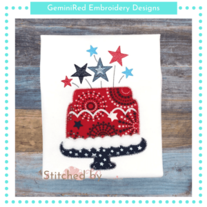 Firework Cake {Four Sizes}