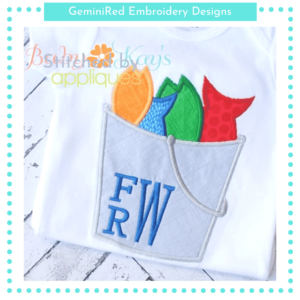 Fish Bucket {Four Sizes}