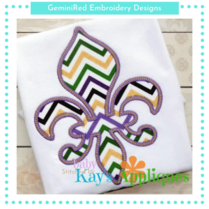 Fleur-de-lis {Four Sizes}