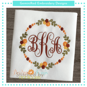 Floral Frame {Four Sizes}