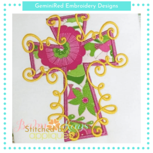 Flourish Cross {Four Sizes}