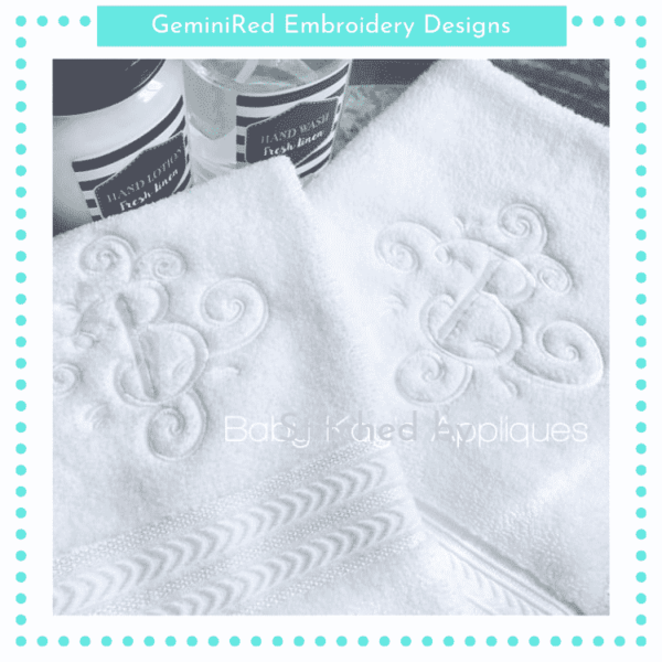 Flourish Elite Monogram Font {Three Sizes} - Image 2