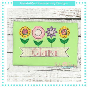 Flower Garden {Four Sizes}