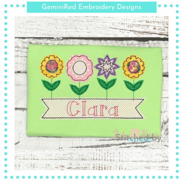 Flower Garden {Four Sizes}