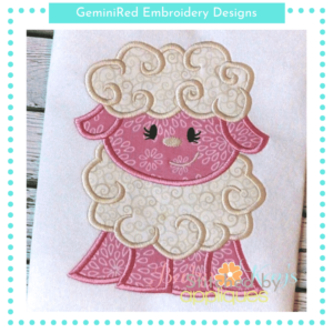 Fluffy Lamb {Four Sizes}