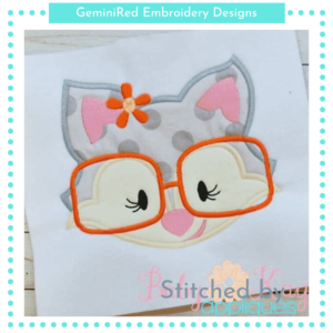 Fox Girl With Glasses {Four Sizes}