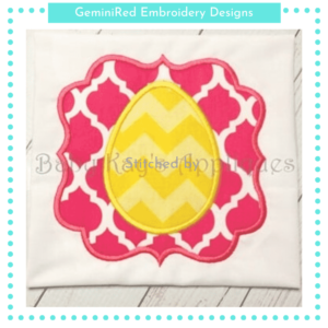 Framed Egg {Eight Sizes}