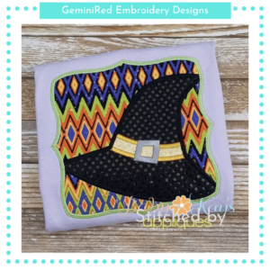 Framed Witch Hat {Four Sizes}