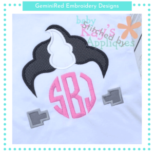 FrankenBride Monogram {Four Sizes}
