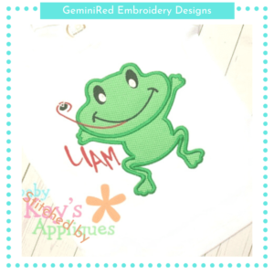 Frog and Fly {Four Sizes}