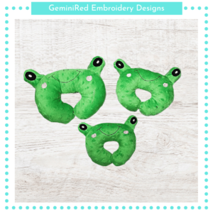 Frog Friend Pillow {Three Sizes}