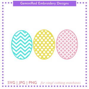 CUT FILE - Fun Egg Trio