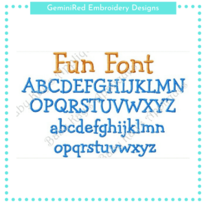 Fun Font {Five Sizes}