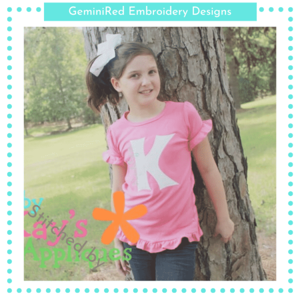 Funky Alphabet Appliqué {Six Sizes} - Image 3