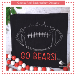 Game Day Football {Four Sizes}