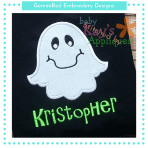 Ghost Appliqué {Four Sizes}