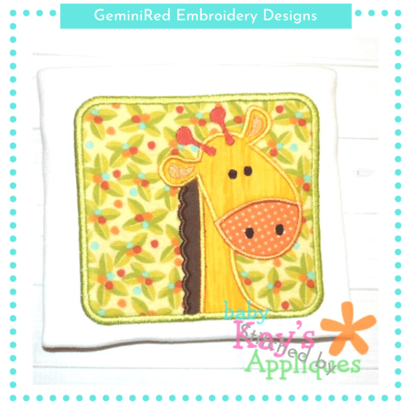 Giraffe Patch {Four Sizes}