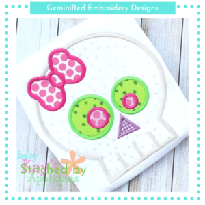 Girly Skull {Four Sizes}