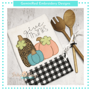 Give Thanks Pumpkins {Four Sizes}