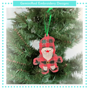 Gnome Ornament {4x4}