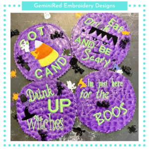 Halloween Coaster Set {4x4}