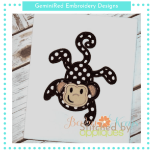 Hanging Monkey Boy {Four Sizes}