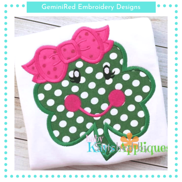 Happy Girl Clover {Four Sizes}