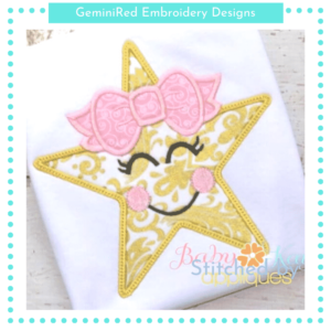 Happy Girl Star {Four Sizes}