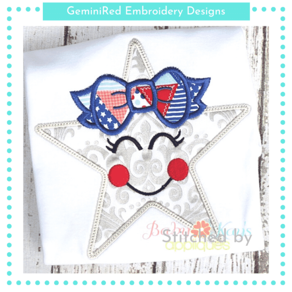 Happy Girl Star {Four Sizes} - Image 2