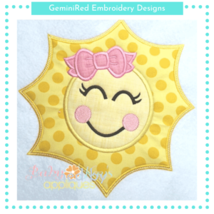 Happy Girl Sun {Four Sizes}