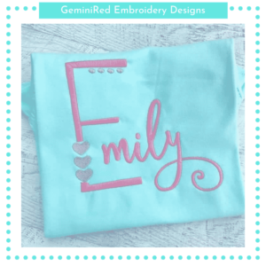 Heart Letter Set {Four Sizes}