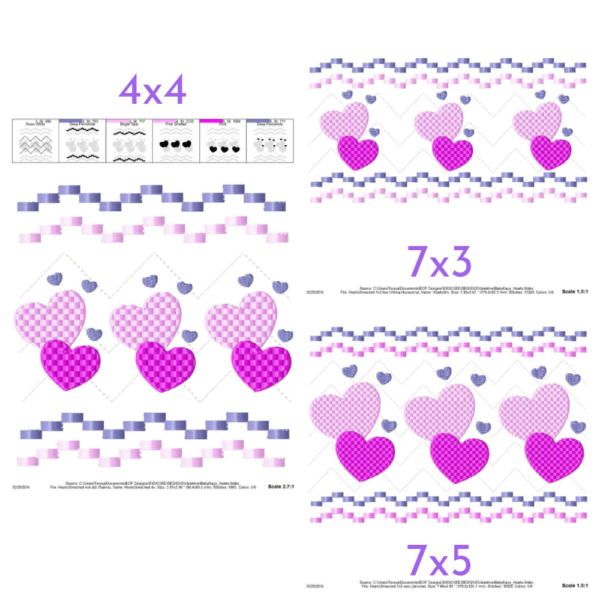 Hearts Faux Smock {Three Sizes} - Image 2