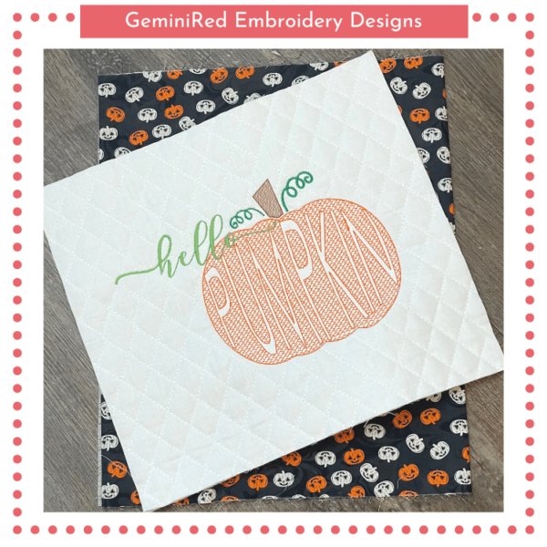 Hello Pumpkin {Four Sizes} - Image 2