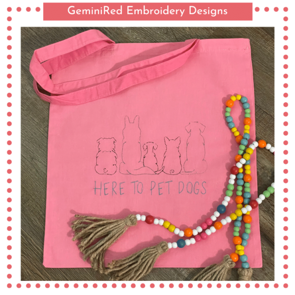 Here to Pet Dogs {Four Sizes}
