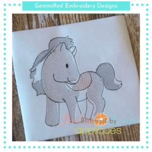 Horse Sketch {Four Sizes}