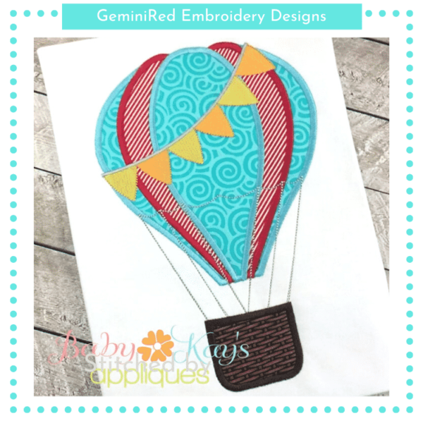 Hot Air Balloon {Three Sizes}