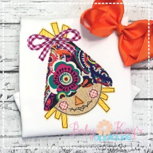 Scarecrow Girl Face {Four Sizes}