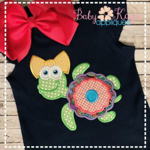 Silly Girl Sea Turtle {Four Sizes}