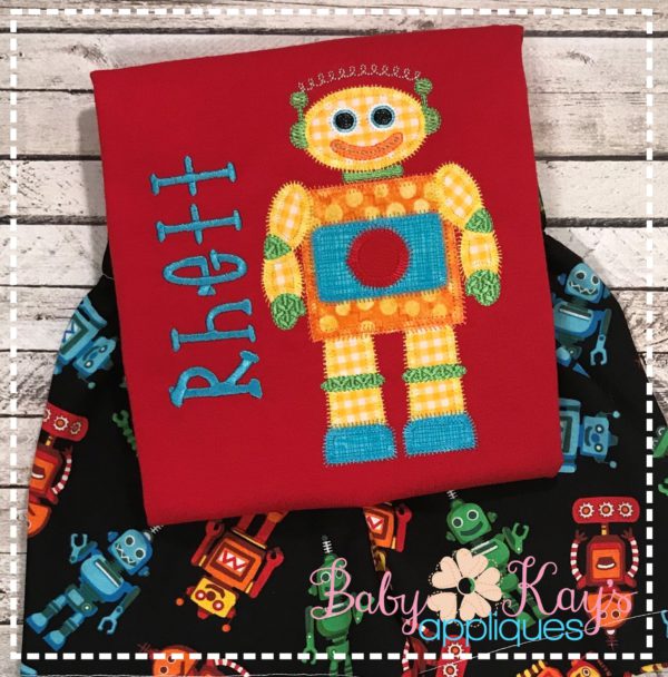 Silly Robot {Four Sizes}