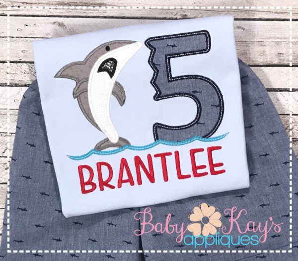 Shark Bite Number Set {Four Sizes}